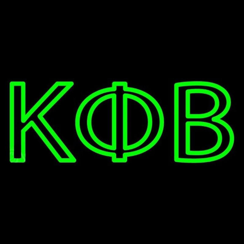 Kappa Phi Beta Neon Sign