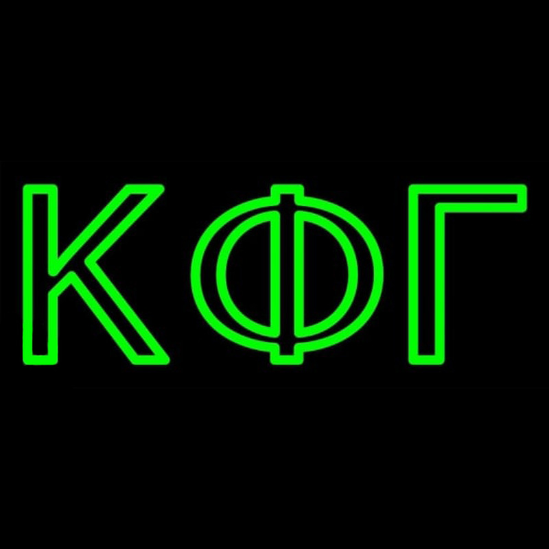 Kappa Phi Gamma Neon Sign