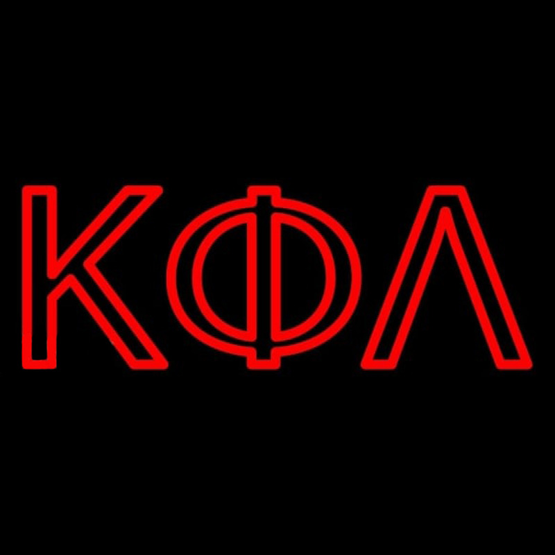 Kappa Phi Lambda Neon Sign