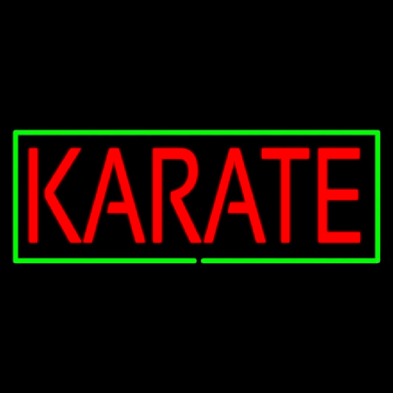 Karate Neon Sign