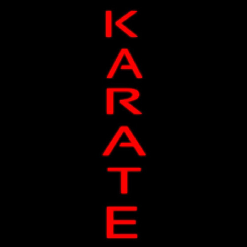 Karate Neon Sign