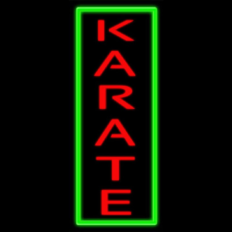 Karate Neon Sign