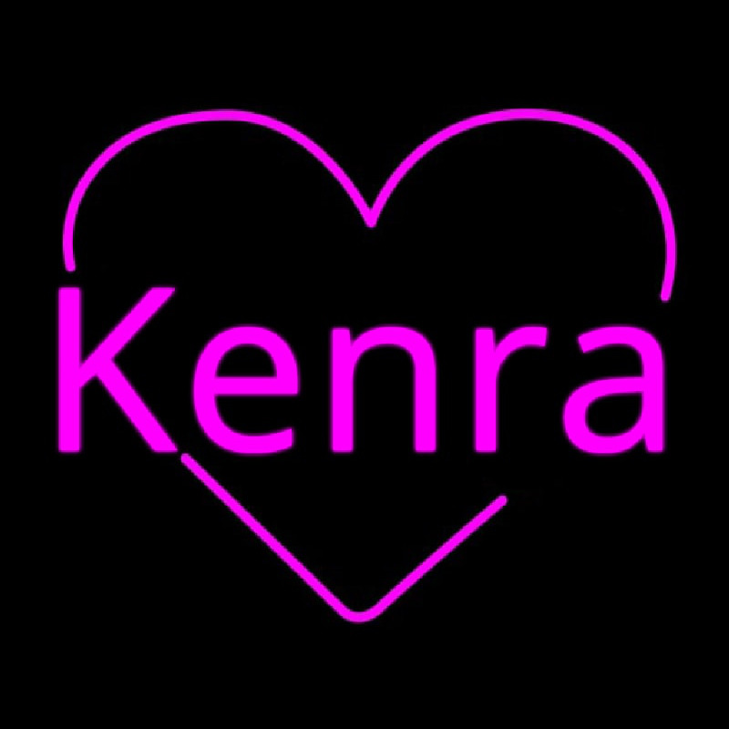 Kenra Heart Neon Sign