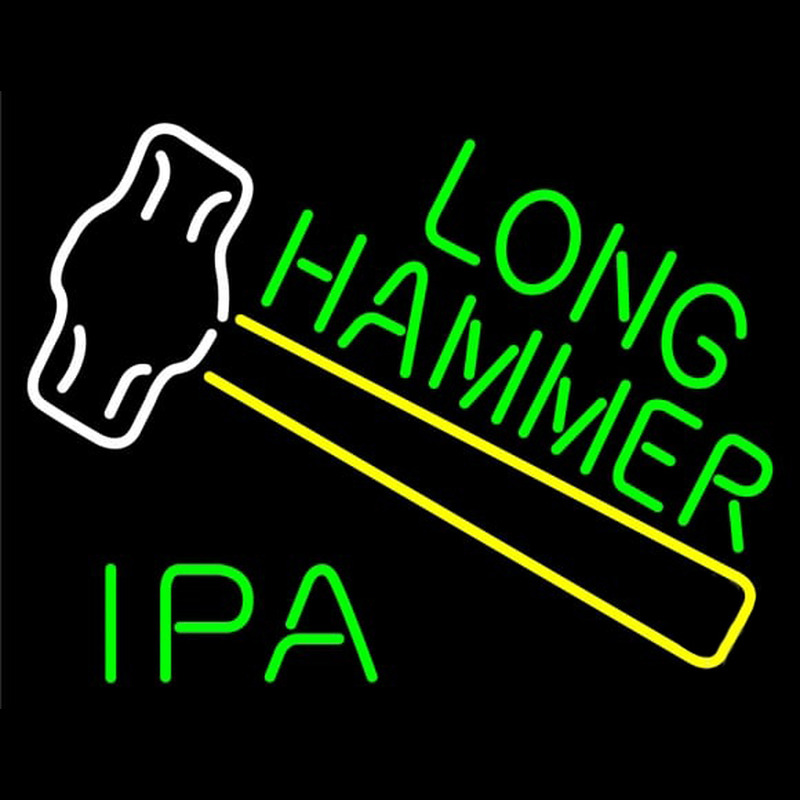 Long Hammer Ipa Neon Sign