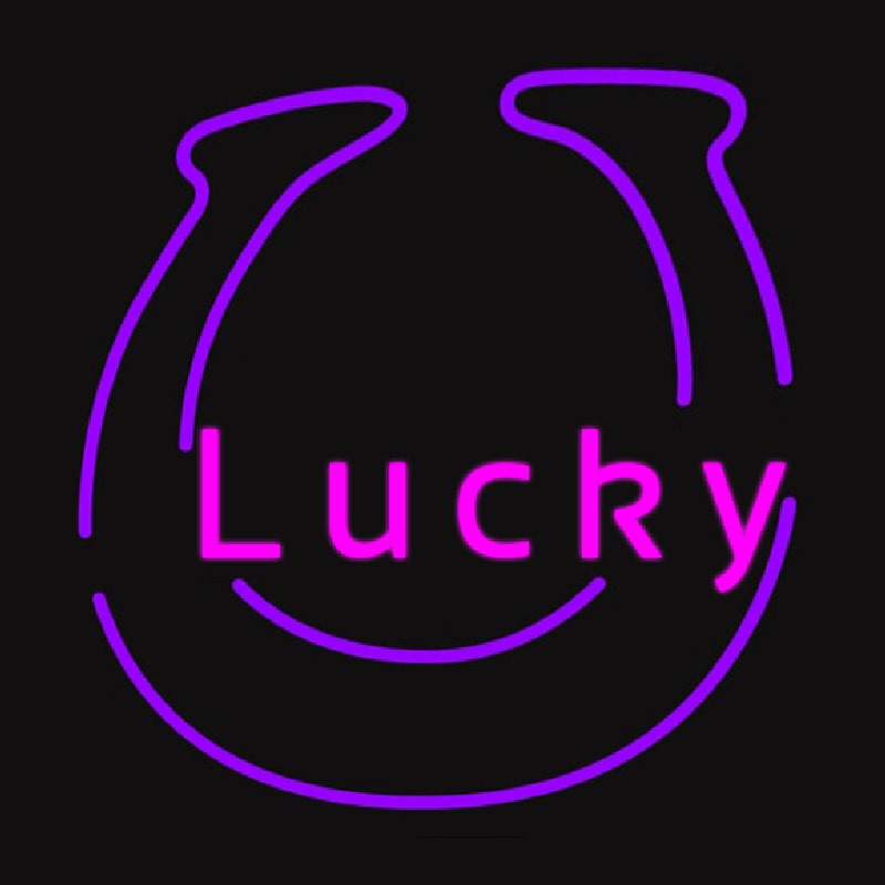 Lucky Neon Sign