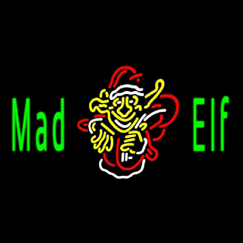 Mad Elf Neon Sign