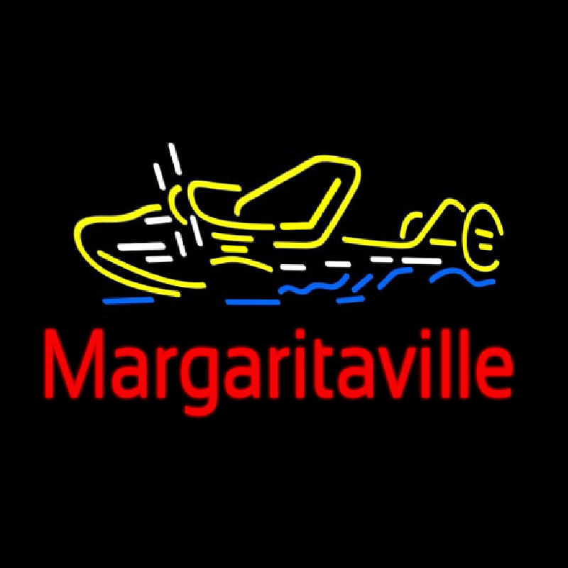 Margaritaville Seaplane Neon Sign