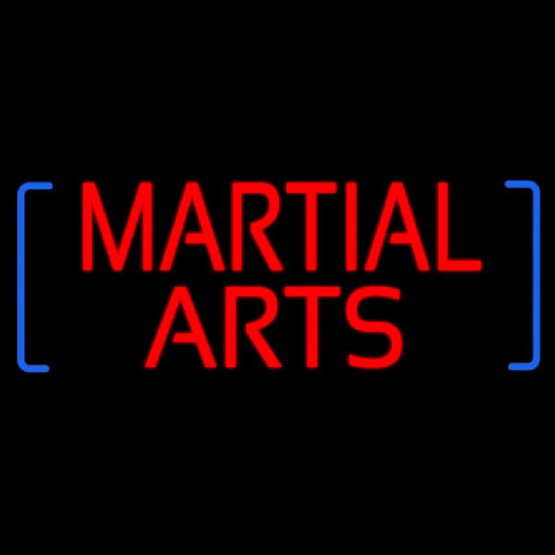 Martial Arts Neon Sign