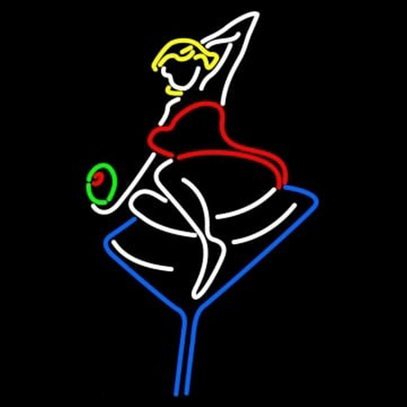 Martini Girl Neon Sign