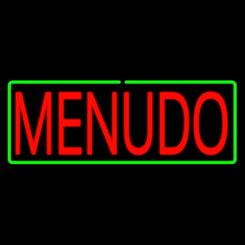 Menudo Neon Sign