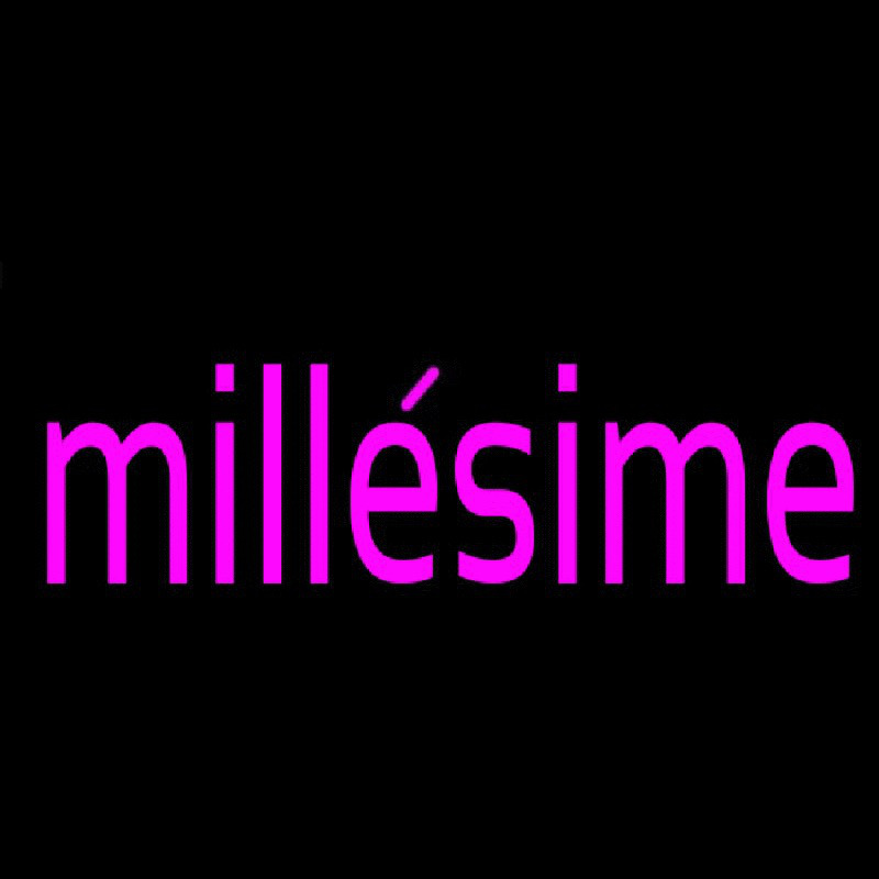 Millesime Neon Sign