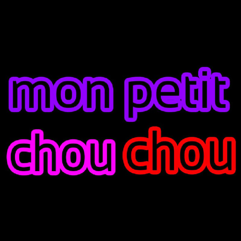 Mon Petit Chou Neon Sign