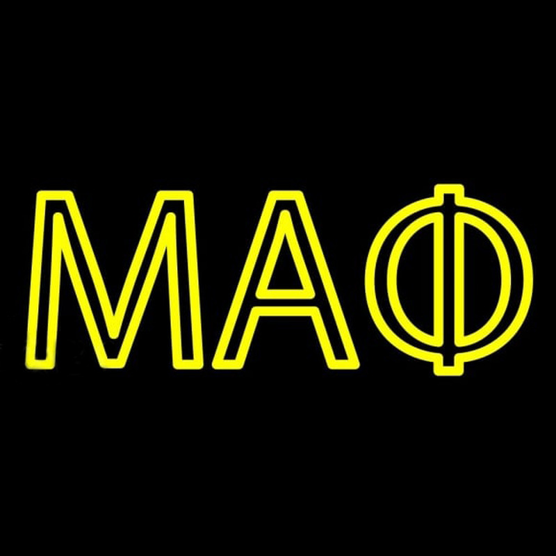 Mu Alpha Phi Neon Sign