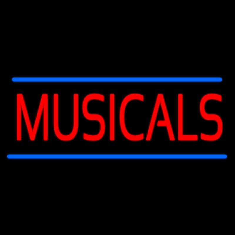 Musicals Neon Sign