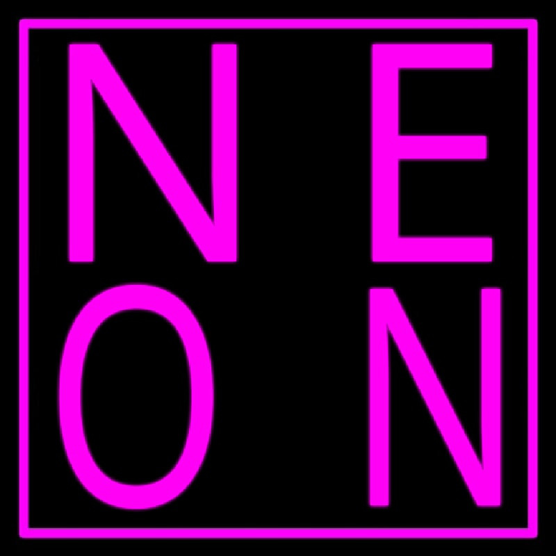 Ne On Neon Sign