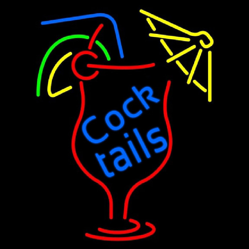 New Cocktails Neon Sign