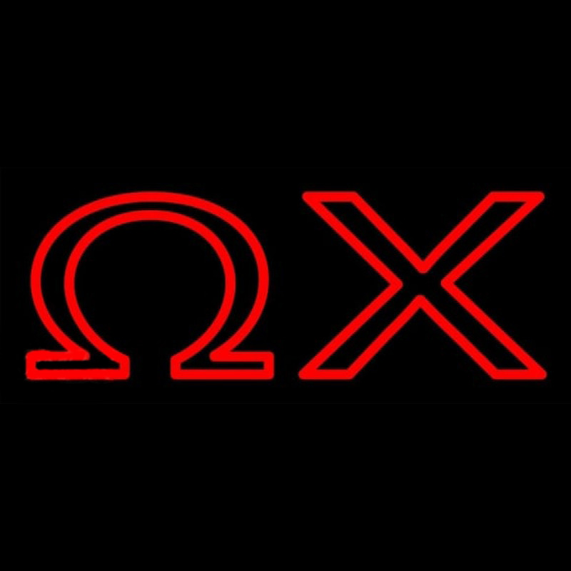 Omega Chi Neon Sign