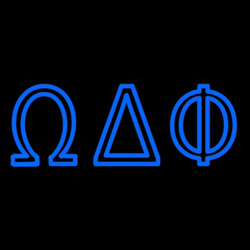 Omega Delta Phi Neon Sign