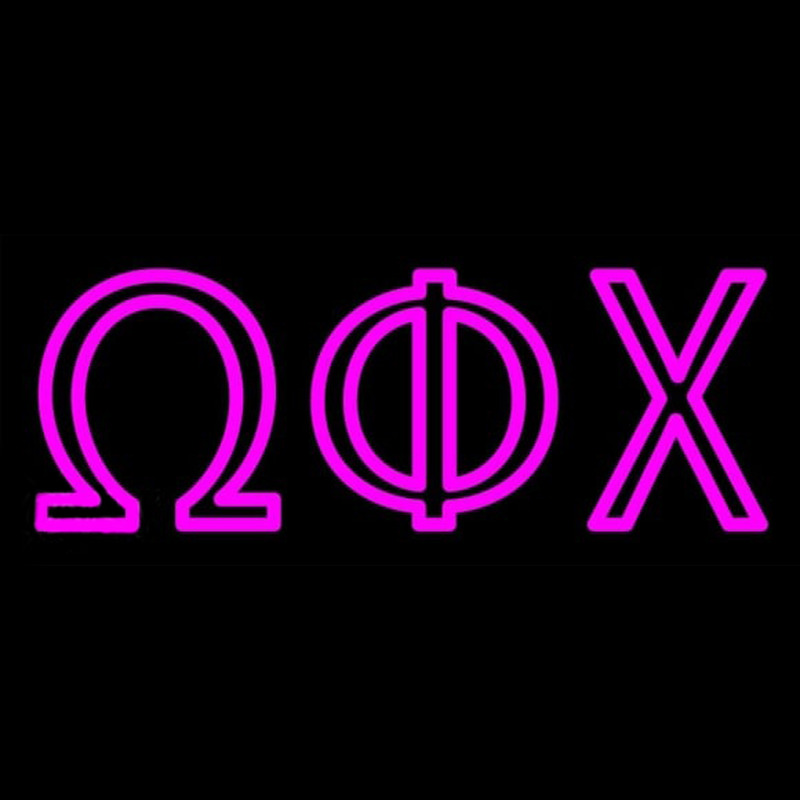 Omega Phi Chi Neon Sign