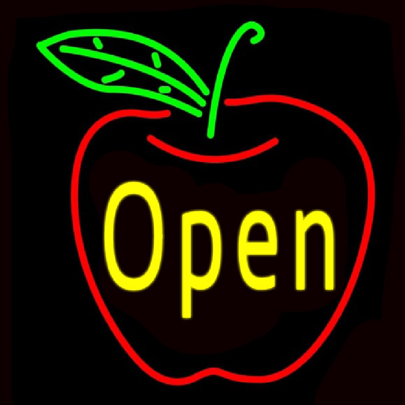 Open Neon Sign