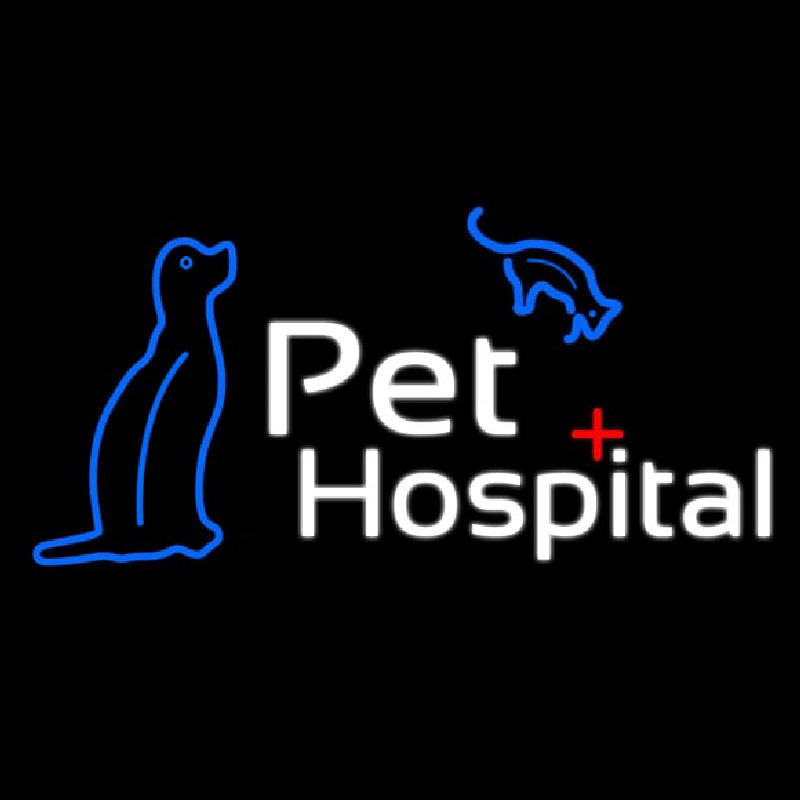 Pet Hospital Neon Sign