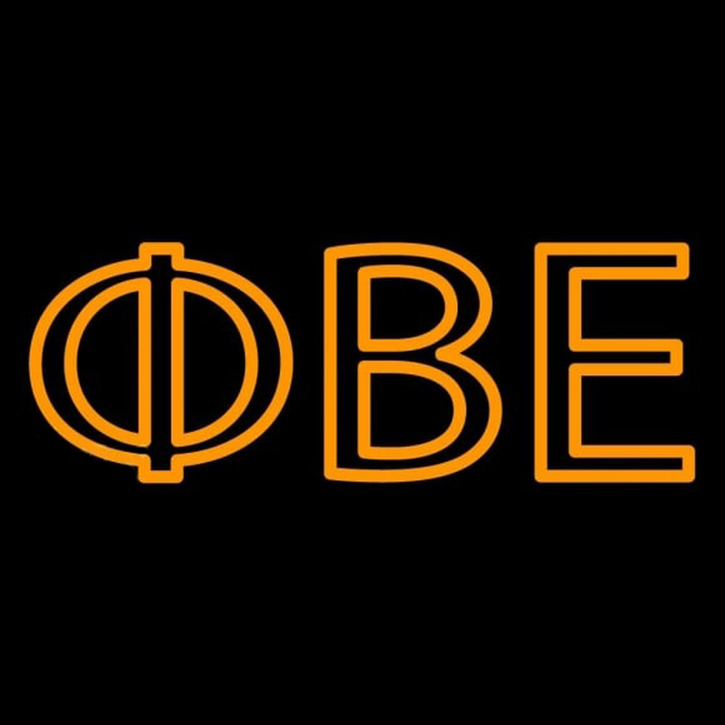 Phi Beta Epsilon Neon Sign