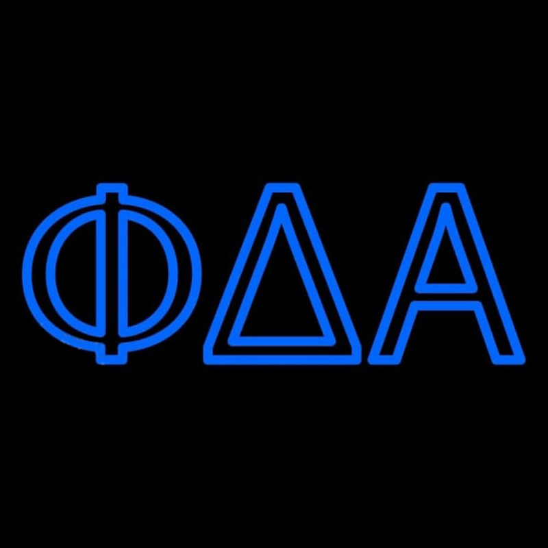 Phi Delta Alpha Neon Sign