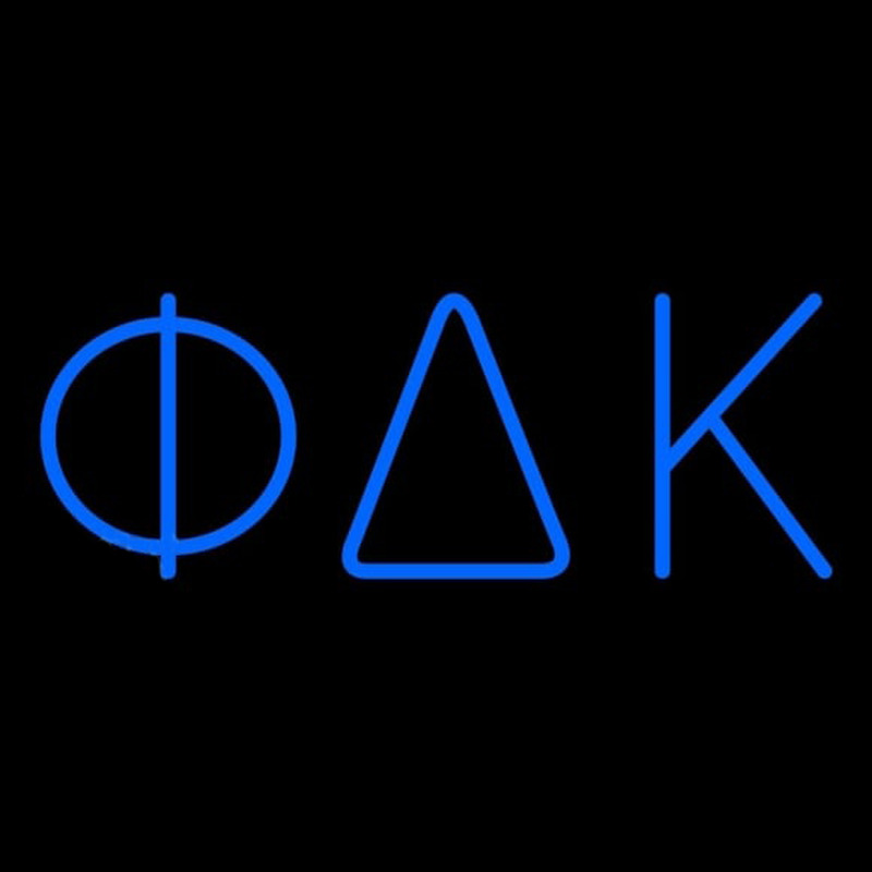 Phi Delta Kappa Neon Sign