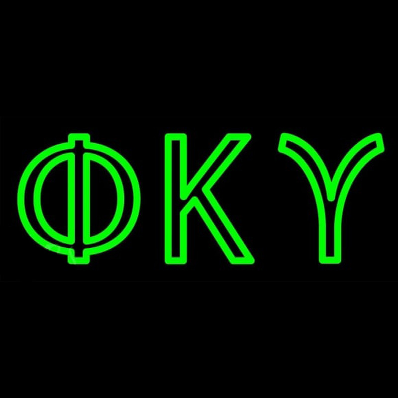 Phi Kappa Upsilon Neon Sign