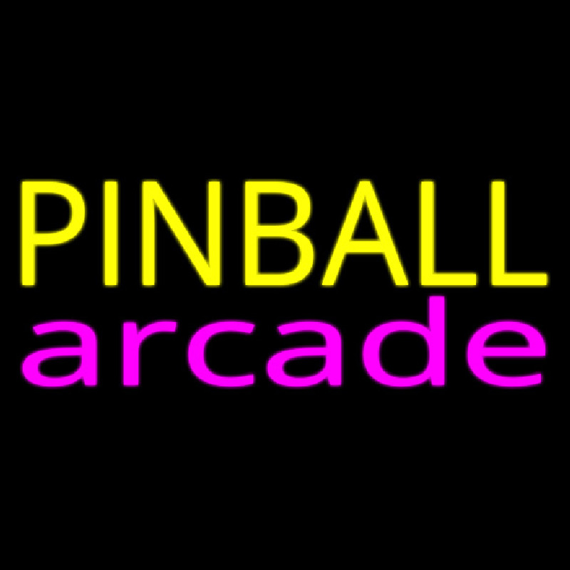 Pinball Arcade 2 Neon Sign