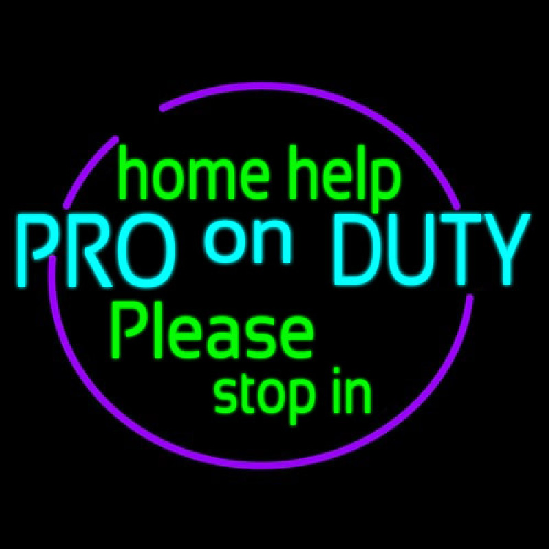 Pro On Duty Neon Sign