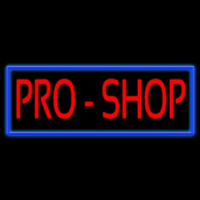 Pro Shop Neon Sign