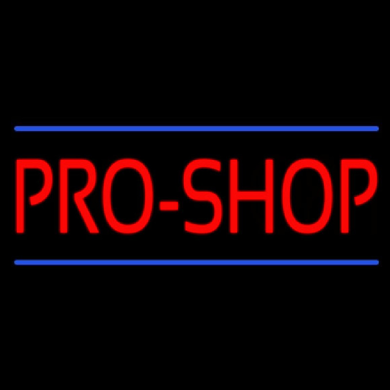 Pro Shop Neon Sign