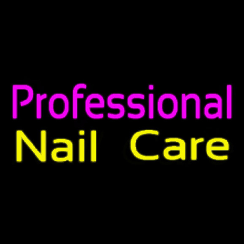 Professional Nail Care Neon Sign