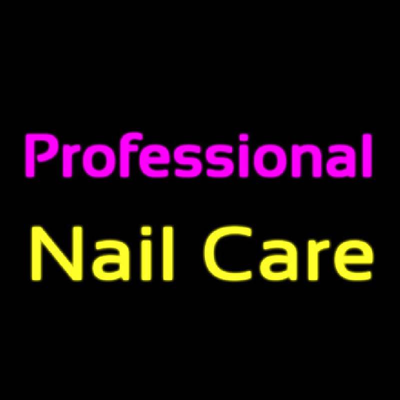 Professional Nail Care Neon Sign