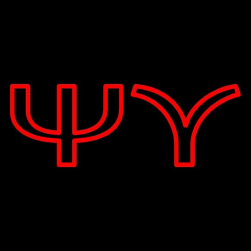 Psi Upsilon Neon Sign