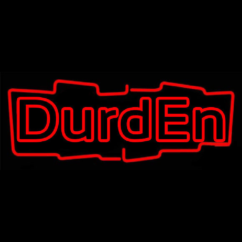 Red Durden Neon Sign