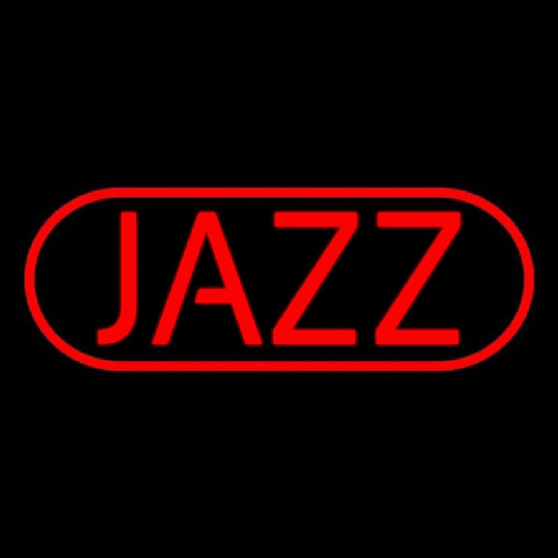 Red Jazz Block Neon Sign