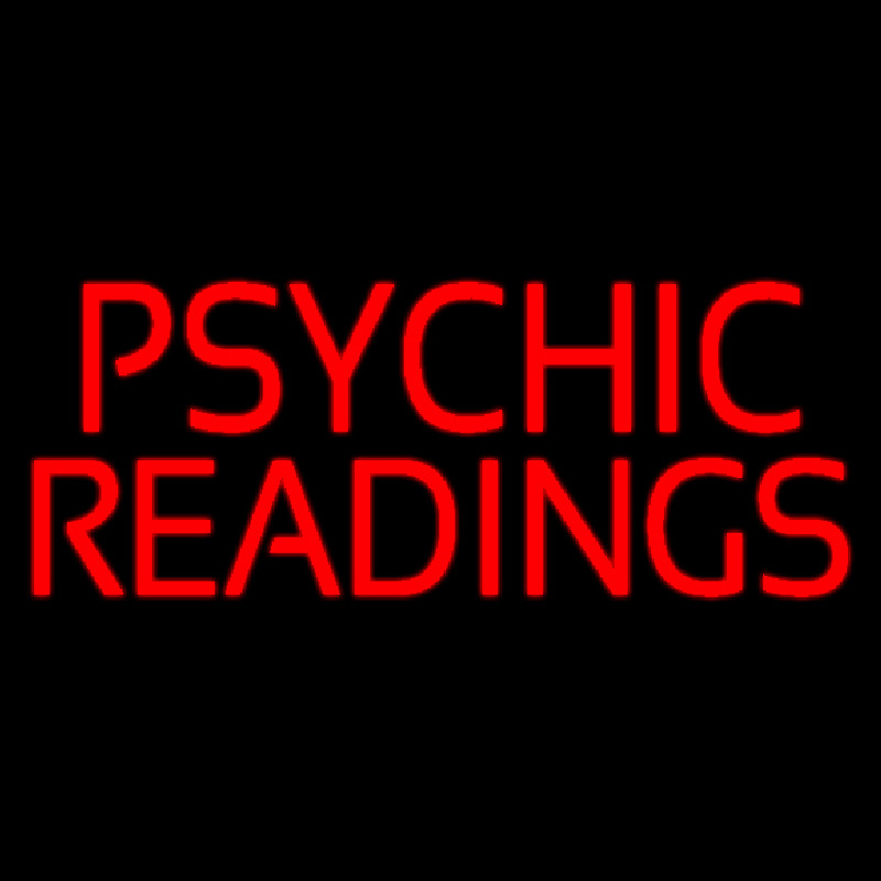 Red Psychic Readings Neon Sign