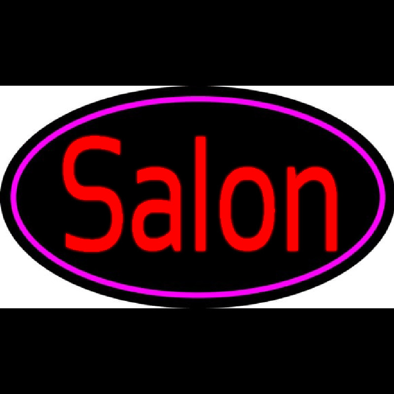 Red Salon Neon Sign