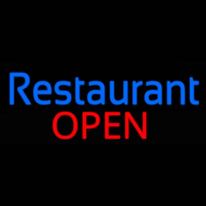 Restaurant Open Neon Sign