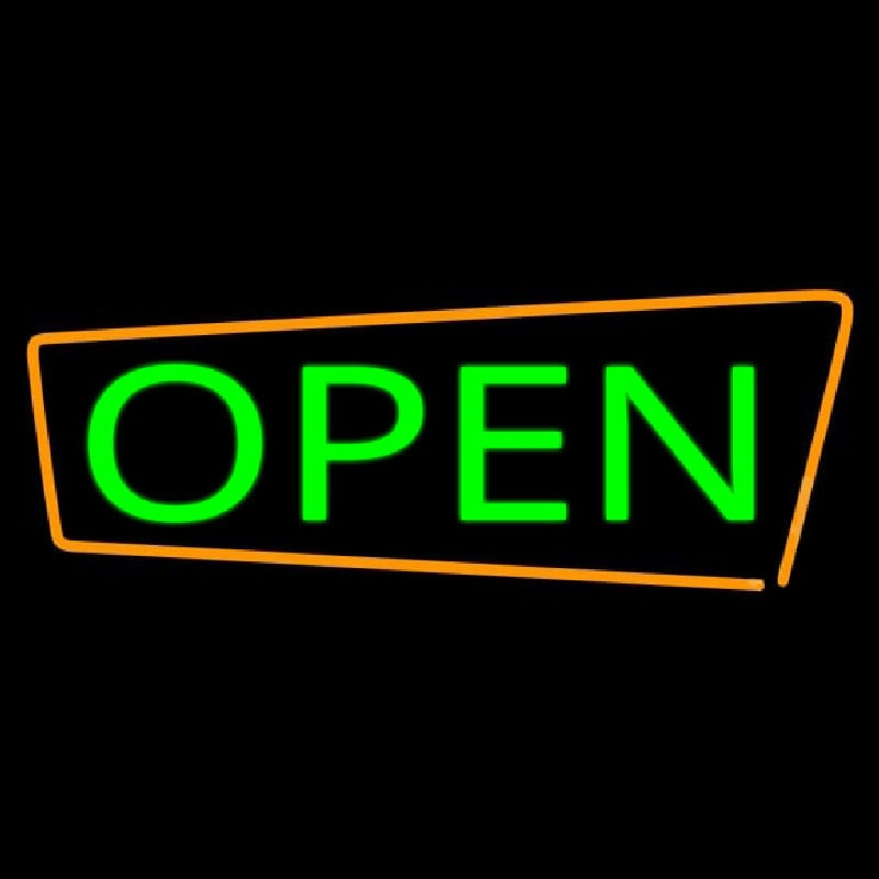 Retro Style Open Neon Sign