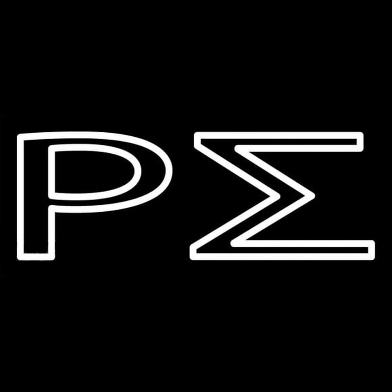 Rho Sigma Neon Sign