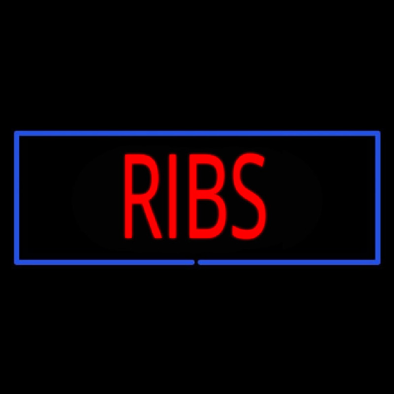 Ribs Neon Sign