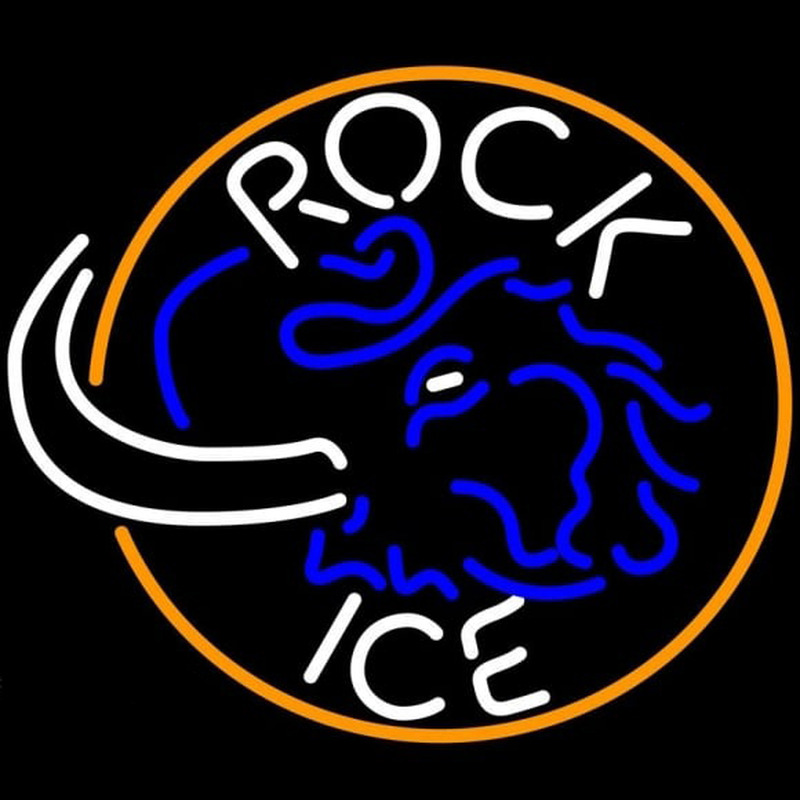 Rolling Rock Ice Elephant Beer Sign Neon Sign