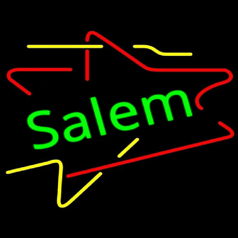 Salem Triangles Neon Sign