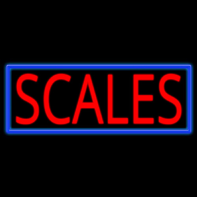 Scales Neon Sign