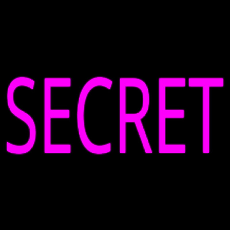 Secret Neon Sign