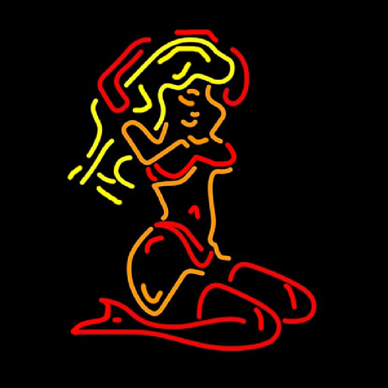 Se y Erotic Girl Neon Sign