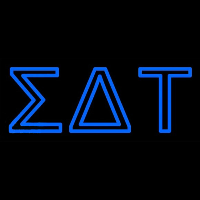 Sigma Delta Tau Neon Sign